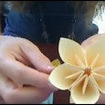 Youtube origami fleur