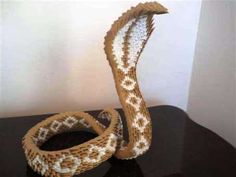 3d origami cobra