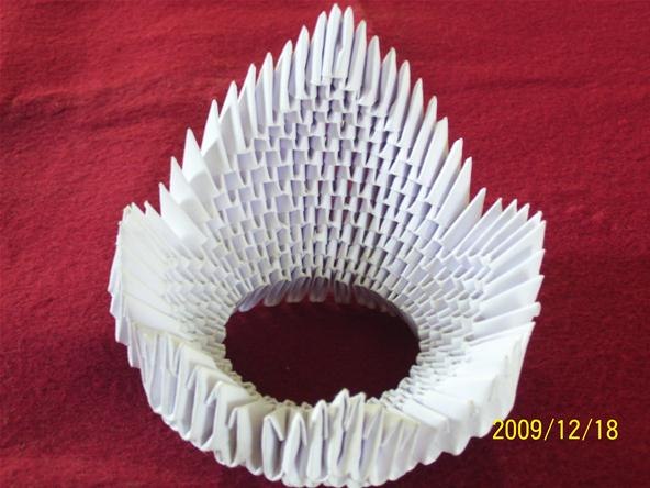 3d origami crown