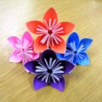 3d origami easy flower