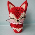 3d origami fox