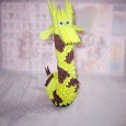 3d origami giraffe