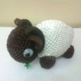 3d origami sheep