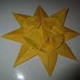 3d origami sun