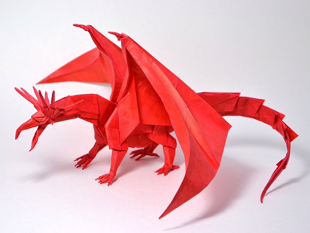 ancient dragon origami