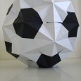 Ballon de foot origami