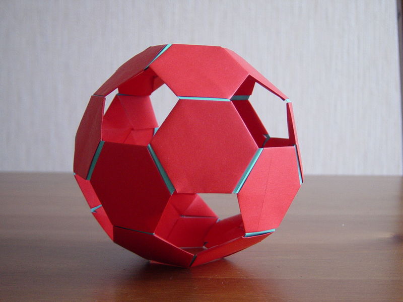 ballon en origami