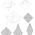 Base oiseau origami