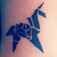 Blade runner origami tattoo