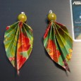 Boucles d’oreilles origami tuto