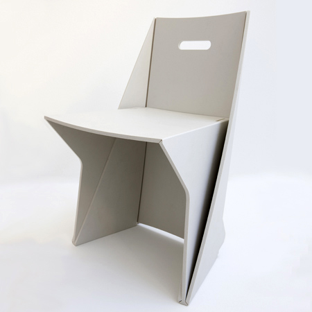 chaise origami