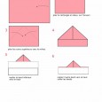 Chapeau en papier origami