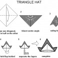 Chapeau origami facile