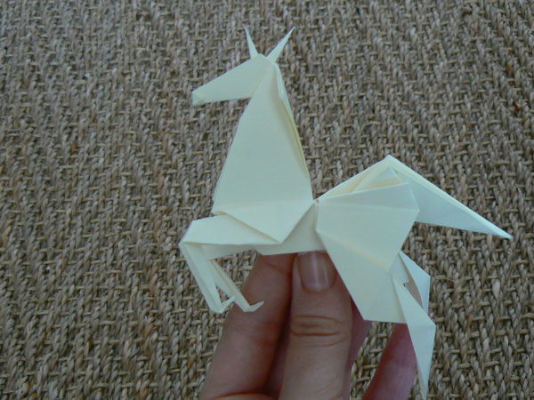 cheval origami facile