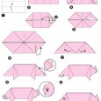 Cochon origami