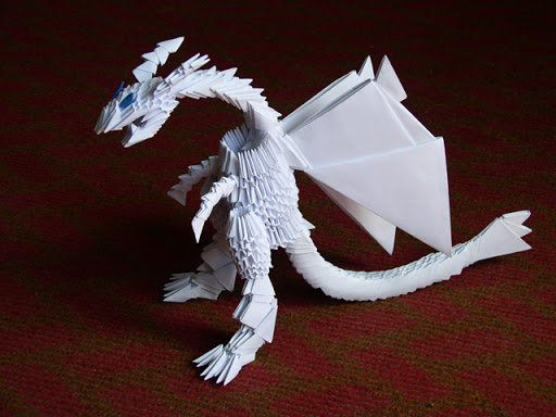 comment faire un dragon en origami