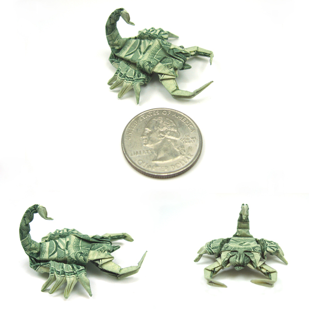 comment faire un scorpion en origami