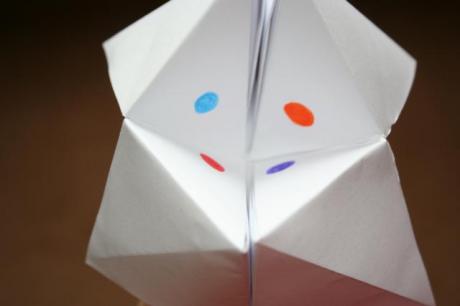comment faire une cocotte en papier origami