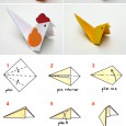 Comment faire une poule en papier