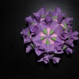 Complex origami flowers