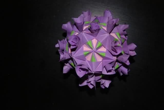 complex origami flowers