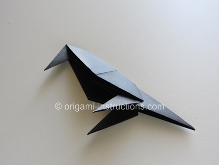 crow origami