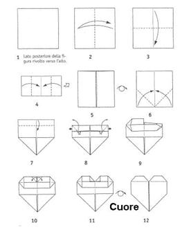 cuore origami