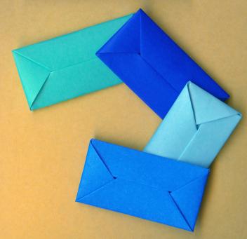 cute envelope origami