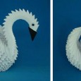 Cygne 3d origami