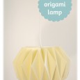 Diy lampe origami