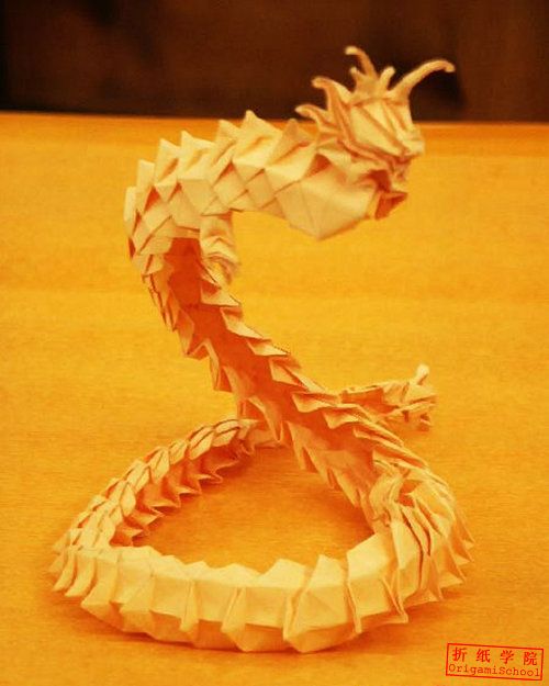 dragon origami tuto