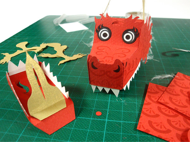 dragon papier