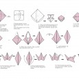 Easy origami crane for beginners