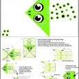 Easy origami for kids frog