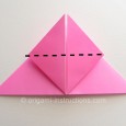 Easy origami rose for beginners