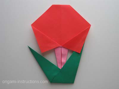 easy origami rose for kids