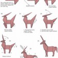 Easy origami unicorn