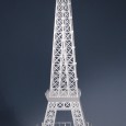 Eiffel tower origami
