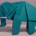 Elefant origami