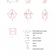 Enveloppe pliage origami