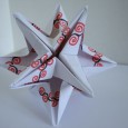étoile 3d origami