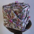 Fabric origami box