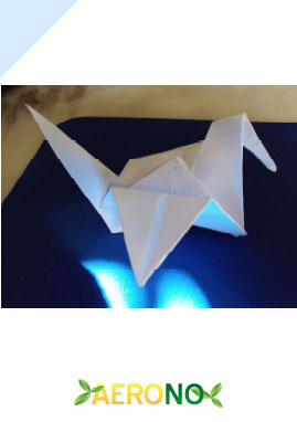 fabriquer un oiseau en papier facile