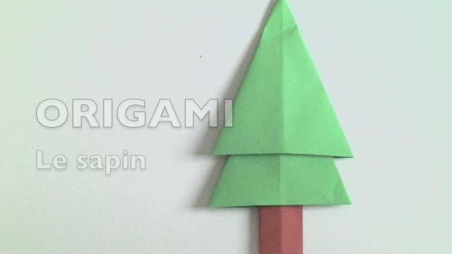 faire un arbre en origami