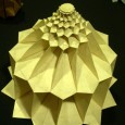 Flower tower origami