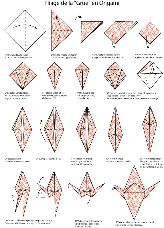 grue origami tuto