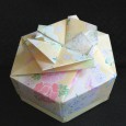 Hexagonal origami box