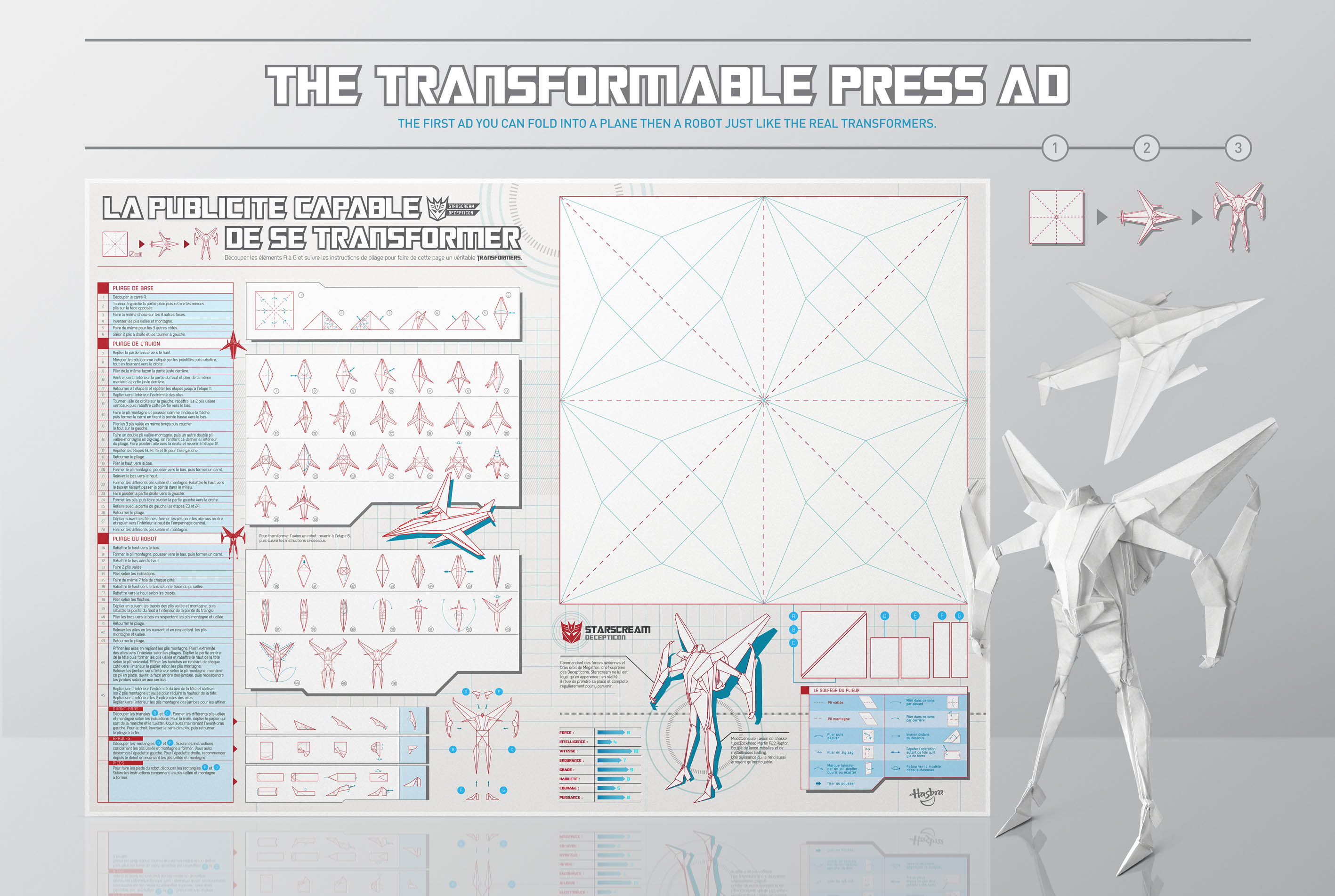 how to do origami transformer