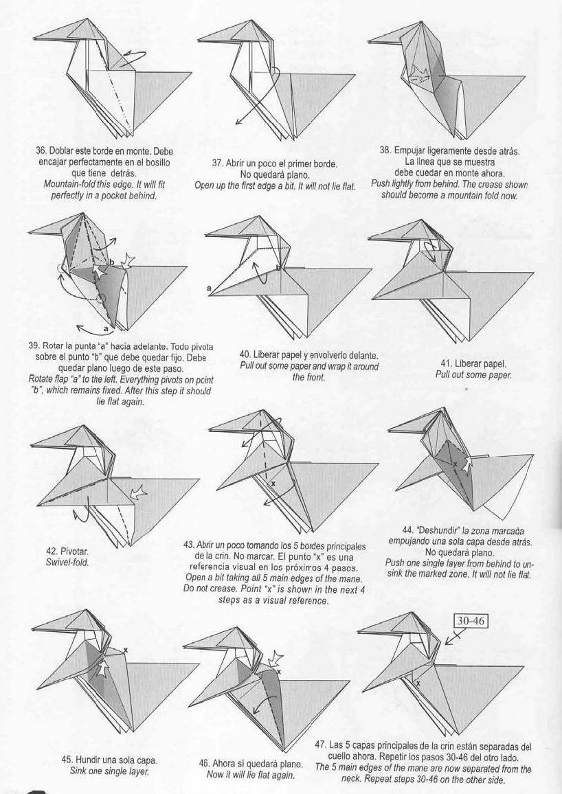 how to make a unicorn origami