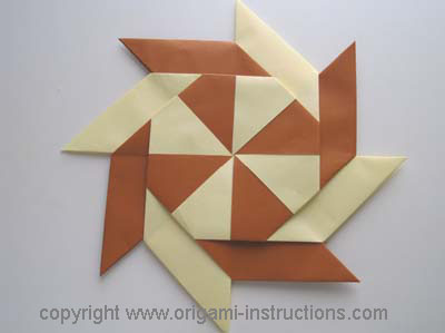how to make an origami pinwheel